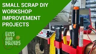 Small scrap projects to improve your workshop, solder fume fan