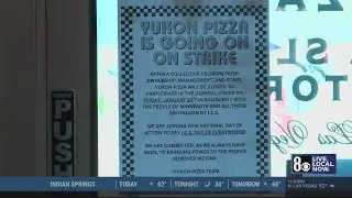 Several Las Vegas businesses close for ICE protest