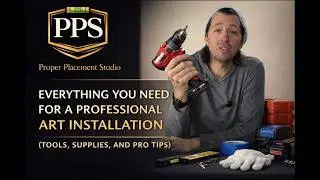 Professional Art Installation Tools and Supplies (What to Bring to Every Job)