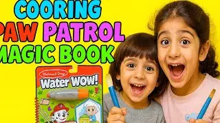 🐾 Paw Patrol Magic Coloring Fun! 🎨 Water-Only Coloring Surprise!
