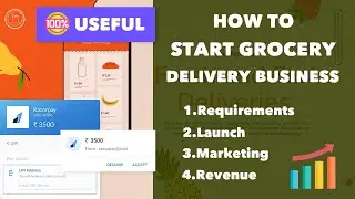 Plan Your Online Business | Know Full Business Idea & Strategies | Online Grocery Marketplace