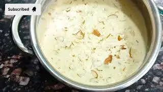 Amul fresh cream rabdi || Indian sweet||🍮😋