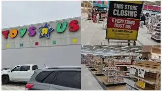 END OF AN ERA: Toys R Us Canada Closing Down Sale - Everything Must Go!
