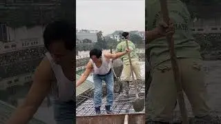 Traditional pour solid roof concrete #construction #homeconstruction #builder #housebuilding #shorts