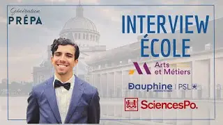 Présente ton école avec... Yanis, étudiant aux Arts et Métiers, SciencesPo Paris et Paris-Dauphine !