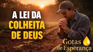 Quem Semeia Pouco, Pouco Colhe | A Lei Espiritual da Colheita (2 Coríntios 9:6) - Gotas de Esperança