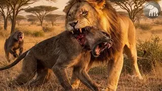 El Rey Le&oacute;n | El Choque de Leones que Dej&oacute; Solo Dolor #animalessalvajes