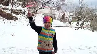 Snowfall ❄️☃️ murree in my house ❄️🏡🏘️
