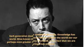 The best Albert Camus quotes