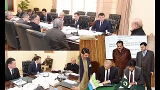 Uzbekistan's High Level Delegation with PM Pakistan - Both Sides Discuss Bilateral Coop