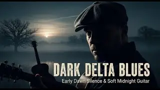 Dark Delta Blues | Early Dawn Silence & Soft Midnight Guitar #BluesMusic #SoulfulVibes