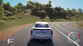 TEST TANCAP GAS PAKE MOBIL CADILLAC CTS V SEDAN Forza Horizon Indonesia