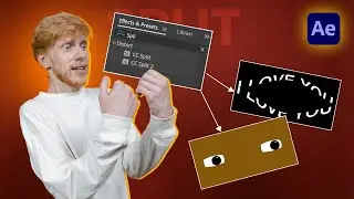 Adobe After Effect CC Split effect tutorial | CC Split | Quick tips
