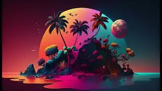 Dreamy dancehall [AI generated music & AI generated art] [ Chill - Relax - Study ]