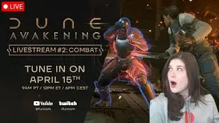Dune: Awakening Live Co-Streaming - Topic: COMBAT 🗡️ #duneawakening