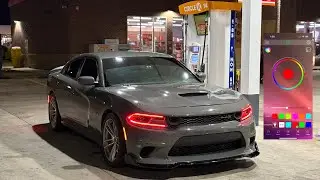 RGB  HEADLIGHTS ON MY SCATPACK CHARGER!