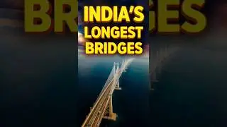 Top 10 Longest Bridges in India/ India Longest Bridges List 2025 #Shorts #facts #india #bridge