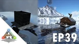ARK Survival Evolved S1Ep39 Flying Trapper Build/Plesiosaur Saddle Build!!