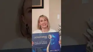DermForge LED Face and Neck Therapy Mask | Instructional Demonstration and Review