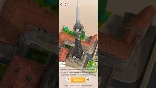 Pocket World 3D - Lyon Skyline - Fourviere Hill Metal Tower