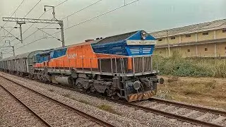 💀🤯Old WDG4 single cabin Power #uniquetrainengines #indianrailways #trending #shorts #viralvideo#wdg4