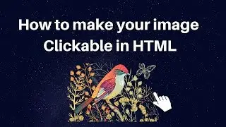 Как к делать ваш образ кликабельный в HTML