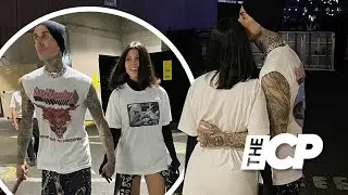Kourtney Kardashian dons a Taylor Hawkins tee to late rocker's tribute concert in London