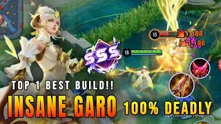 OP CRITICAL!! Insane Garo&rsquo;s Deadly Late Game Damage - Top 1 Best Build | Honor of Kings