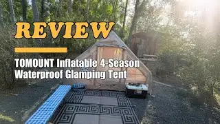 TOMOUNT Inflatable Camping Tents Air Glamping Tents 4 Season - Review 2026