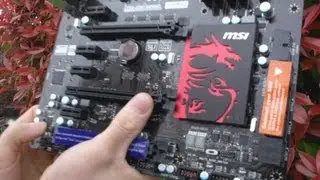 MSI Z77A-GD65 GAMING Motherboard Unboxing & Overview