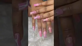 How to Do Double Nails tutorial 💅✨#nails #beginnernailart #gelnailartforbeginners