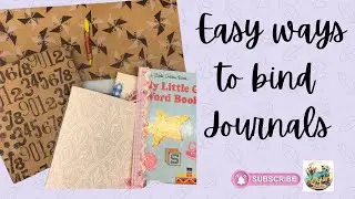 6 Innovative Ways to Bind Journals | DIY Journal Binding Ideas