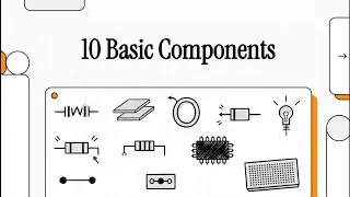 10 Important  components of electronics