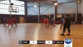 #basket U18RM LUNEL VS CASTELNAU