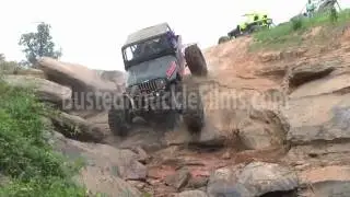 Jeep pins it up Bents and Dents in Reverse, Gray Rock ORV