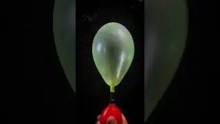 Inflating balloon and dangerous explosion 🎈 #balloons #pumping
