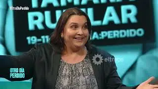Tamara Rubilar en “Otro Día Perdido” con Alejandro Dolina