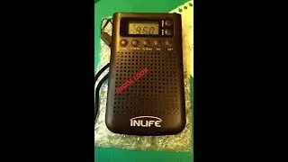 Inside INLIFE AM FM Pocket Radio teardown