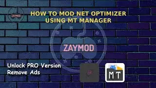 (Request) How To Mod Net Optimizer Using MT Manager | Educational Purposes Only