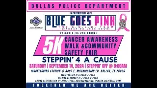 5k Cancer Awareness Walk & Community Safety Fair | September 14, 2024
