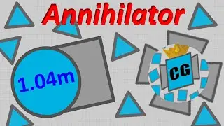 Diep.io | 1.04M Annihilator + Combat’s 1M Overlord