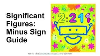 Are negative numbers counted differently for sig figs?