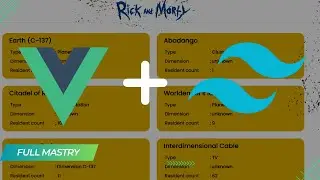 Vue Js project  ( Rick and Morty ) in Hindi/Urdu  Full Expert !