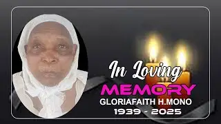 #LIVE : IBADADA YA MAZISHI - GLORY HENRY MONO  1939 - 2025