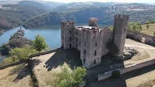 Ch&acirc;teau d'Essalois/Gorge de la Loire 4k