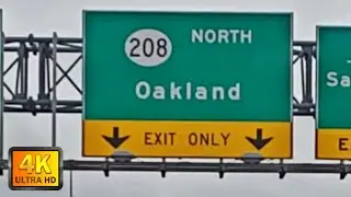 Fred Drives- A Complete (4K) drive on Route 208 In New Jersey! #driving