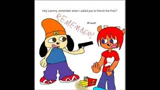 A random picture I made on Ibis paint based on the french the fries meme.