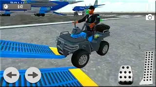 Police Quad Bikes Transporter Simulation - Cargo Truck Transports ATV Android Gameplay