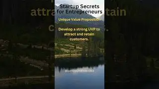 Startup Success: Defining Your Unique Value Proposition #shorts  #startupsecrets