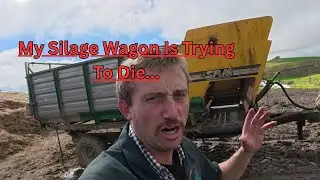 My silage wagon is falling to pieces! Day in the life of a New Zealand dairy farmer